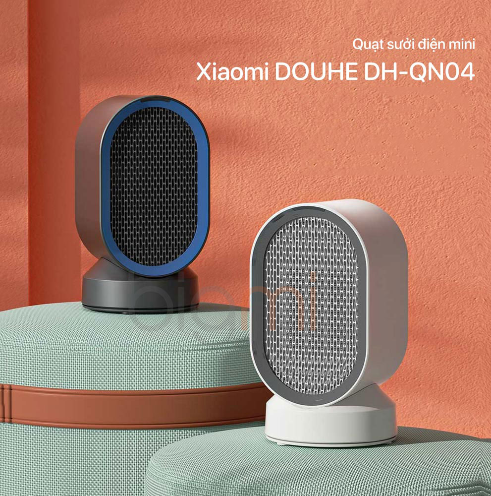 Quạt sưởi gốm mini Xiaomi DOUHE DH-QN04 model 2022 Quạt sưởi gốm mini Xiaomi DOUHE DH-QN04 model 2022
