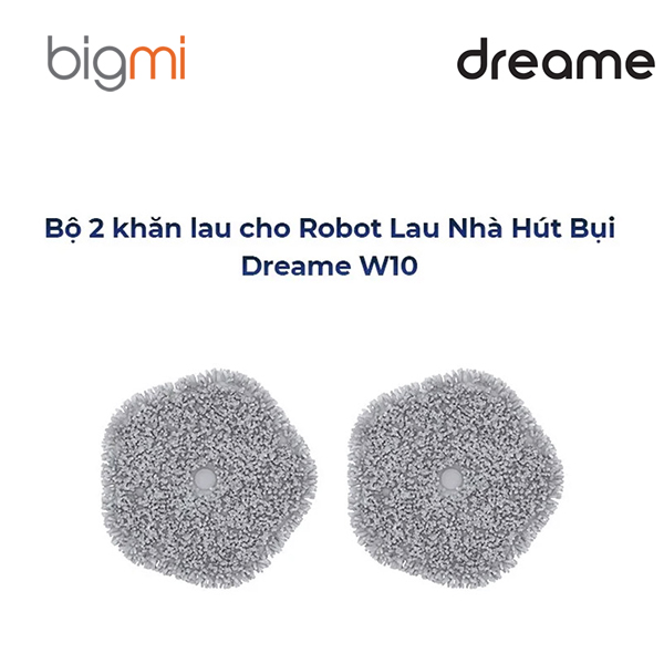 Bộ giẻ lau chính hãng Robot Dreame Bot W10/ W10 PRO Bộ giẻ lau chính hãng Robot Dreame Bot W10/ W10 PRO