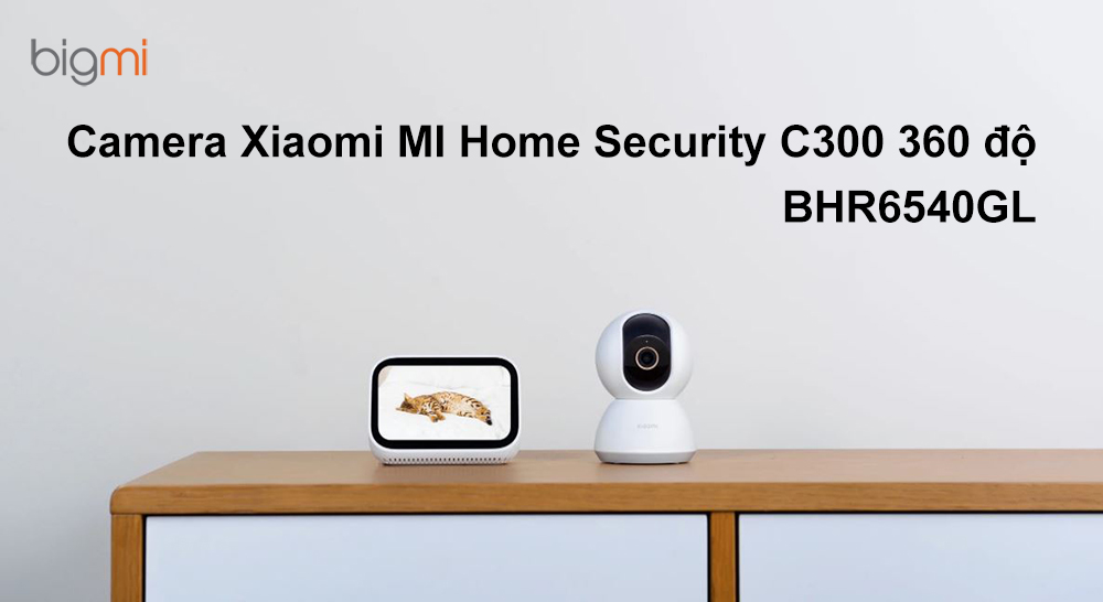 Camera Xiaomi MI Home Security C300 BHR6540GL 360 độ Wifi 2.5K Camera Xiaomi MI Home Security C300 BHR6540GL 360 độ Wifi 2.5K