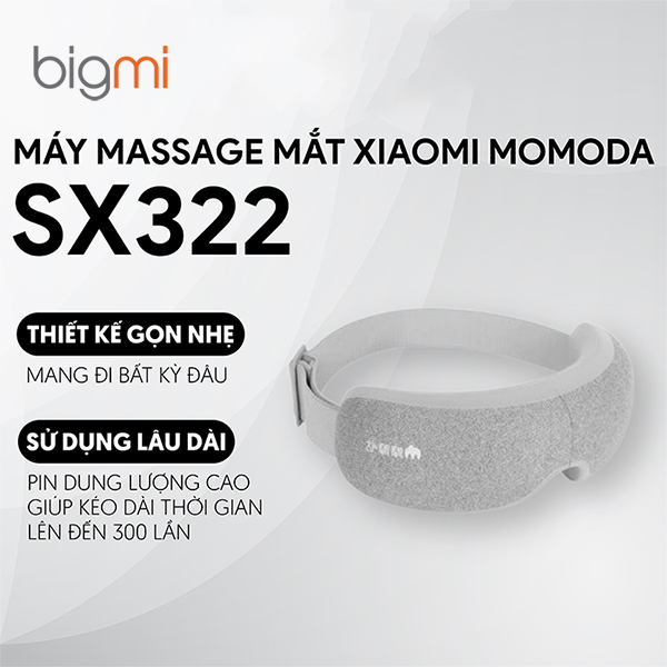 Máy massage mắt Xiaomi Momoda SX322 Máy massage mắt Xiaomi Momoda SX322
