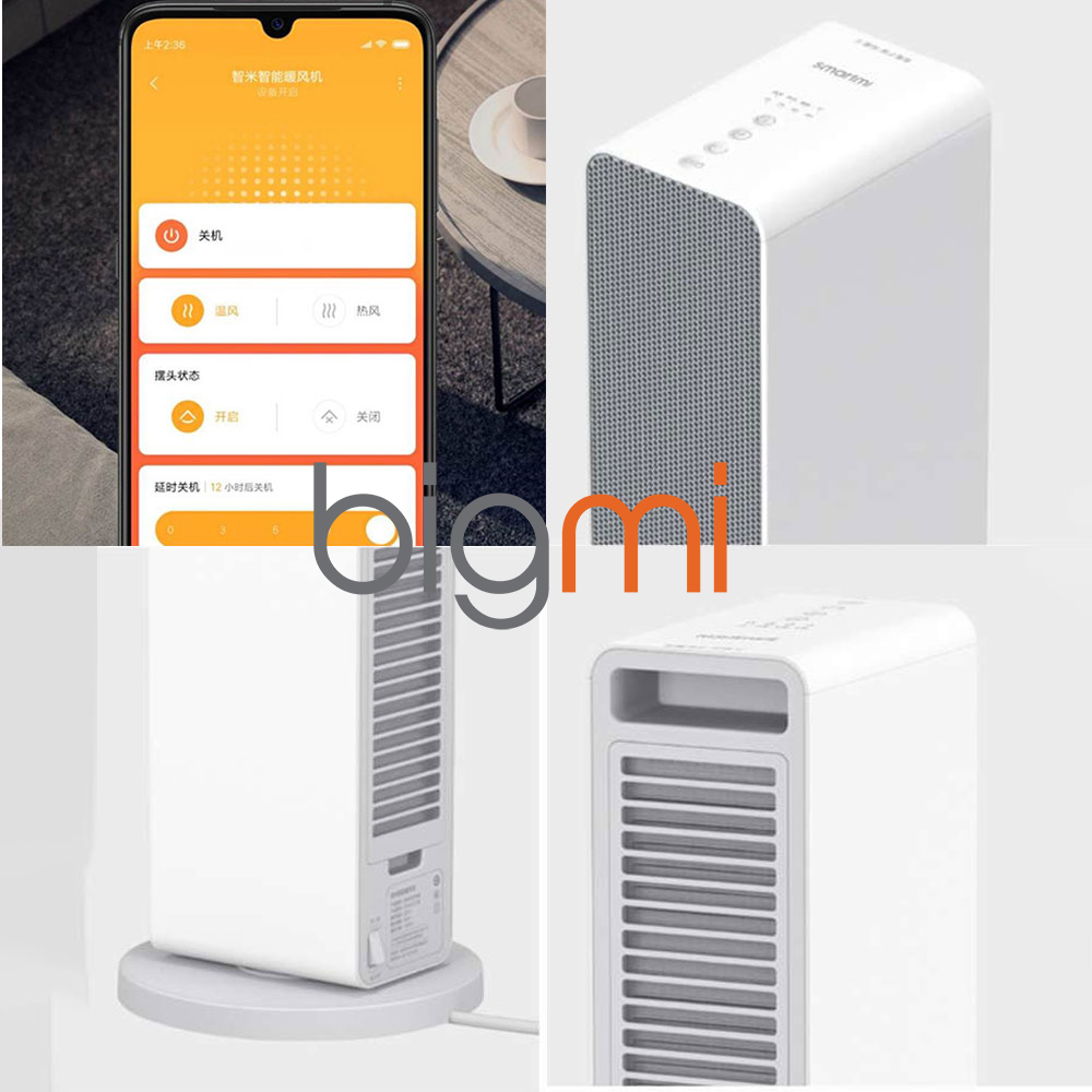 Quạt sưởi thông minh Smartmi Smart Fan Heater (Bản Quốc Tế) Quạt sưởi thông minh Smartmi Smart Fan Heater (Bản Quốc Tế)