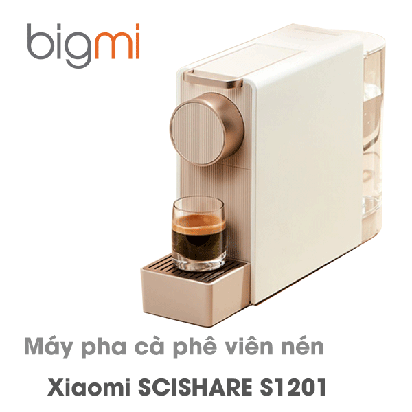 Máy pha cà phê viên nén Xiaomi SCISHARE S1201 Máy pha cà phê viên nén Xiaomi SCISHARE S1201