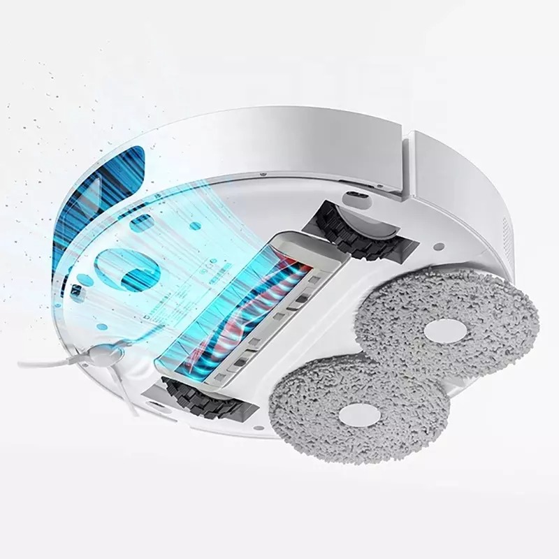 Robot hút bụi Xiaomi Mijia Omni tự giặt, sấy giẻ, đổ rác 5 Robot hut bui Xiaomi Mijia Omni co luc hut 4000Pa