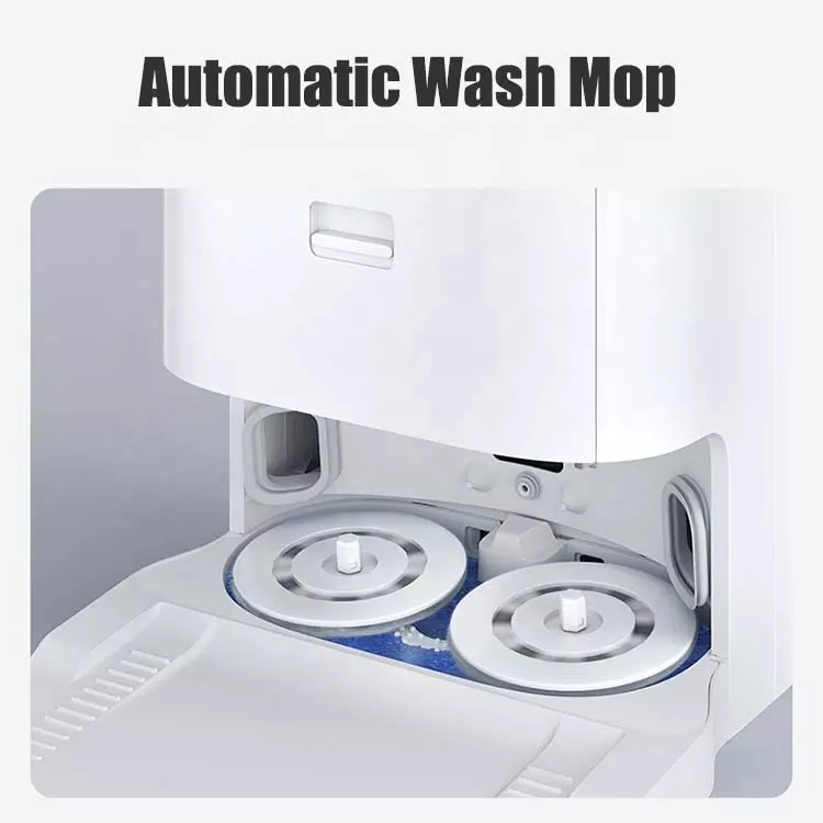 Robot hút bụi Xiaomi Mijia Omni tự giặt, sấy giẻ, đổ rác 6 Robot hut bui Xiaomi Mijia Omni tu lam sach gie lau
