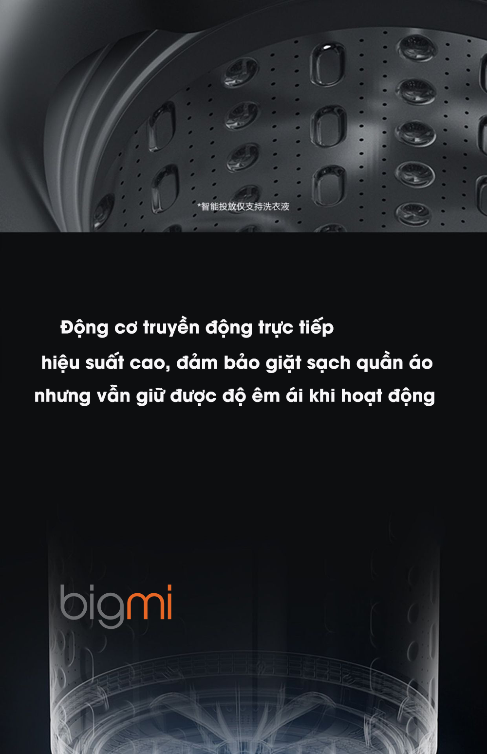 Máy giặt lồng đứng Xiaomi Mijia XQB100MJ202 10kg thông minh 2 4May giat long dung xiaomi mijia 10kg XQB100MJ101 thong minh
