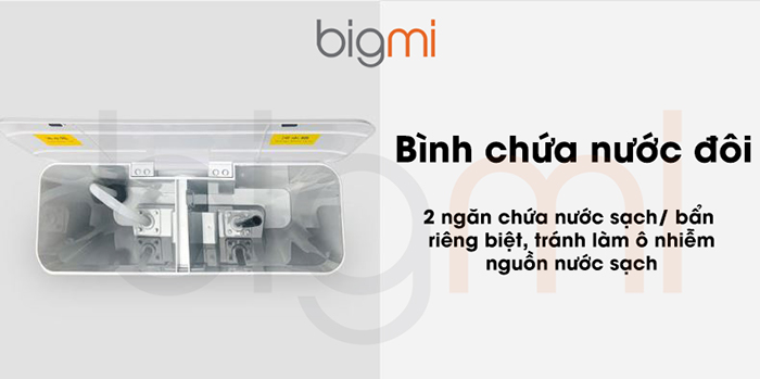 Máy lau sàn Xiaomi SWDK DD6 tự giặt giẻ thông minh 14 May lau san Xiaomi SWDK DD6 12
