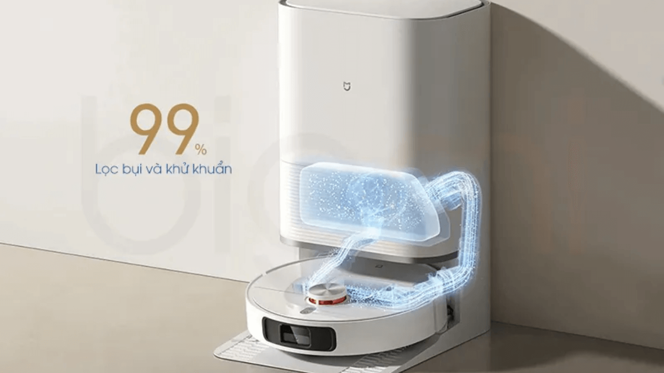 M30S Xiaomi gây sốt thị trường robot hút bụi lau nhà như thế nào? 4 M30S Xiaomi có tính năng thu gom rác hoàn toàn khép kín