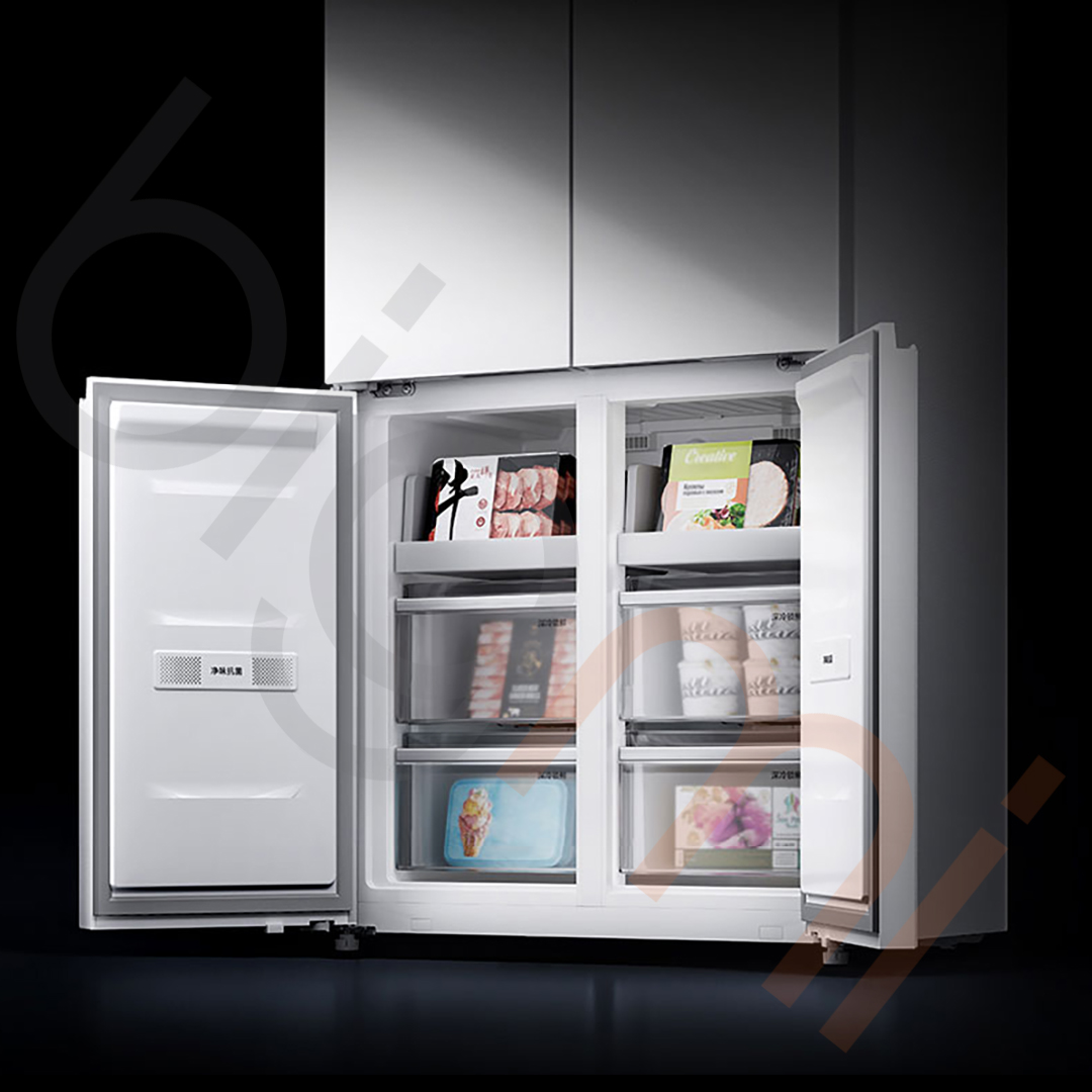 Tủ lạnh Xiaomi Mijia Pro 508L mặt kính pha lê BCD-508WTGBIA trang bị tính năng làm lạnh sâu ở -30 độ C Tủ lạnh Xiaomi Mijia Pro 508L mặt kính pha lê BCD-508WTGBIA trang bị tính năng làm lạnh sâu ở -30 độ C
