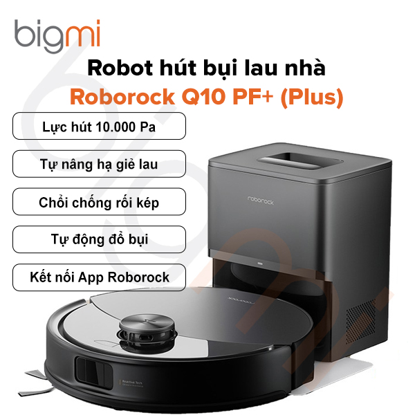 Robot hút bụi lau nhà Roborock Q10 PF+ (Plus) 3 Robot hút bụi lau nhà Roborock Q10 PF+ (Plus)