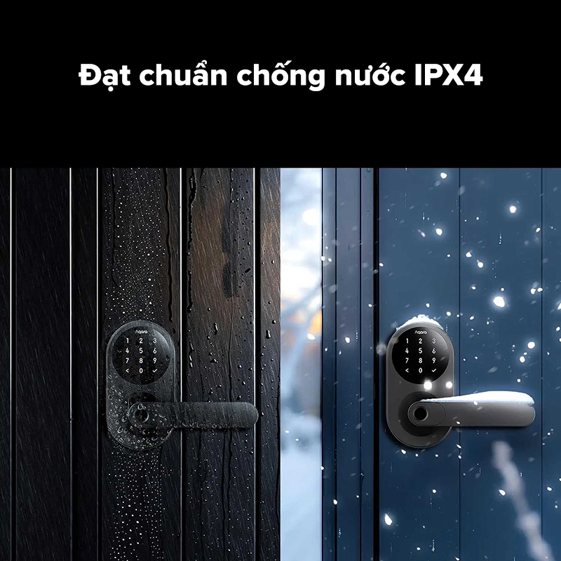 Khóa cửa thông minh Aqara U300 DL-D02D Smart Lock - Chính hãng Quốc Tế 10 Khóa cửa thông minh Aqara U300 DL-D02D Smart Lock bigmivn (4)