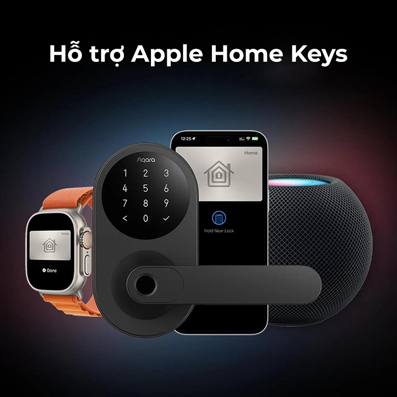 Khóa cửa thông minh Aqara U300 DL-D02D Smart Lock - Chính hãng Quốc Tế 7 Khóa cửa thông minh Aqara U300 DL-D02D Smart Lock bigmivn (5)