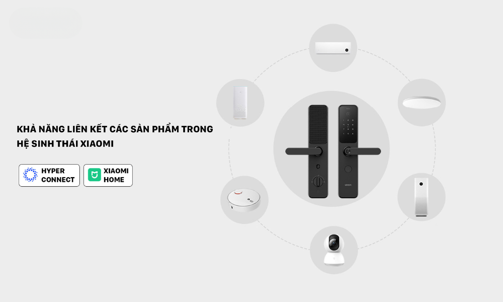 Khóa cửa thông minh Xiaomi Lockin X9 - Chính hãng quốc tế 6 Khóa cửa thông minh Xiaomi Lockin X9 bigmivn (4)